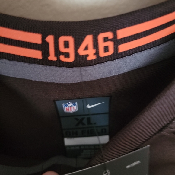 #6 Baker Mayfield Cleveland Browns Home Nike On-Field Jersey.Youth various sizes - Picture 3 of 11